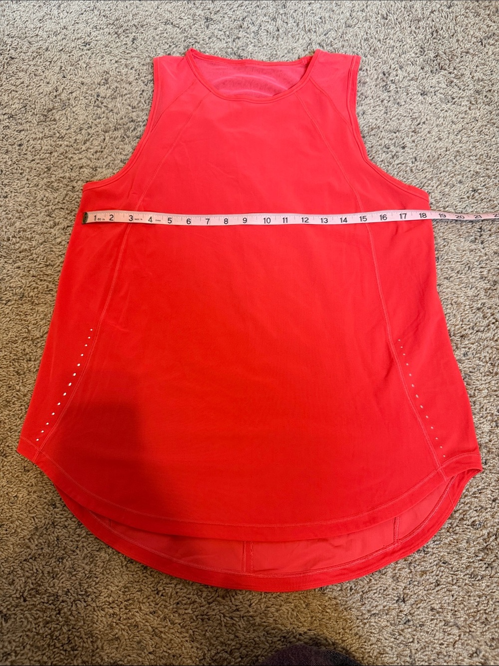 lululemon athletica Hot Pink Sleeveless Performance Tank